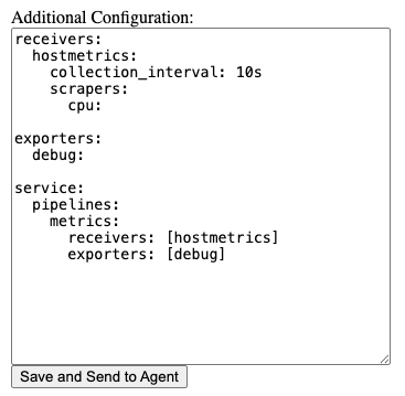 Додаткова конфігурація OpAMP
